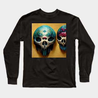 Beautifull Skulls Long Sleeve T-Shirt